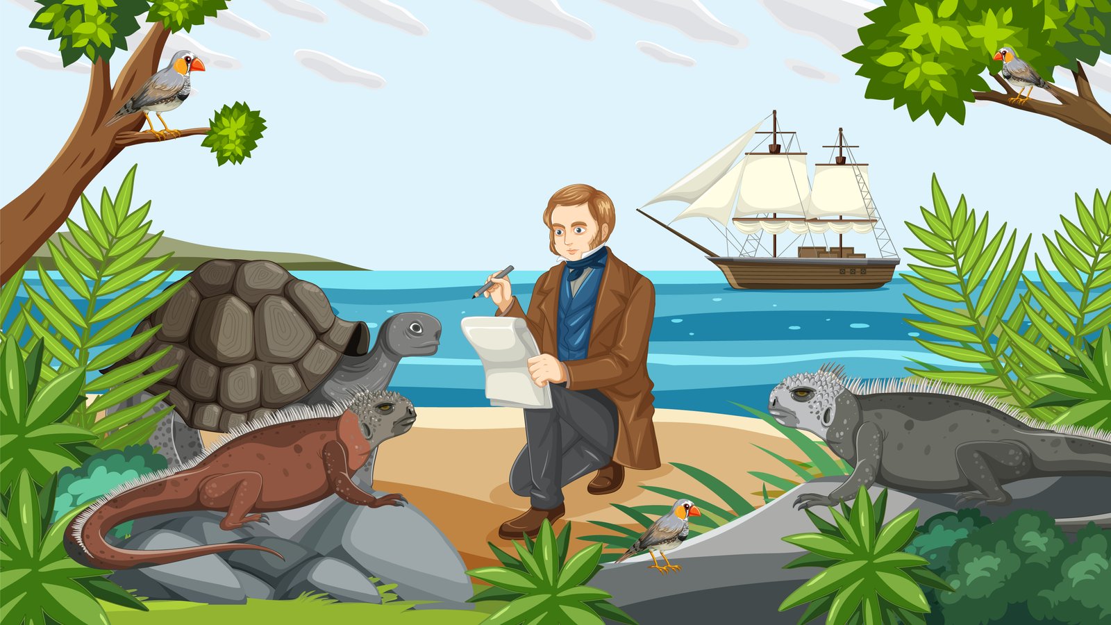 15 DE SETEMBRO | O DIA EM QUE DARWIN CHEGOU ÀS GALÁPAGOS (1835)