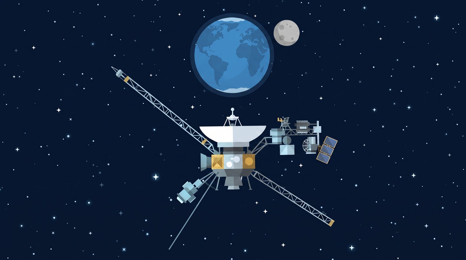 18 DE SETEMBRO | O DIA EM QUE A VOYAGER 1 VIU TERRA E LUA JUNTAS (1977)
